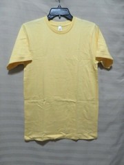 AquaGuard Men’s Heavyweight Combed Ringspun T-Shirt – Yellow – Size Small