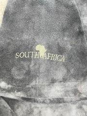 Tones of Africa Hand Dyed Rhino Graphic T-Shirt 100% Cotton Made in Zimbabwe S