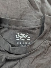 Outrank T-Shirt Men’s Small Black Graphic Print Money Bags NWT