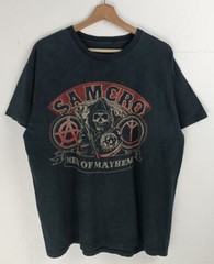 Sons Of Anarchy T Shirt rock band Skull Graphic black tee S-5XL NH16728