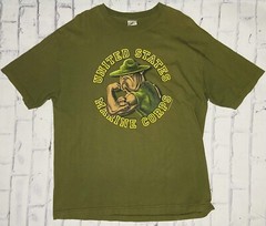 Alstyle Apparel 2006 Armed Forces Marine Corps & Coast Guard Shirts; XL
