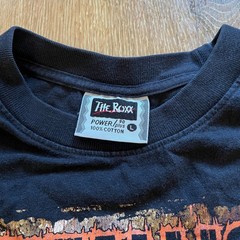 Metallica Band T-Shirt Mens Size L Large Black Single Stitch The Roxx Tag Used