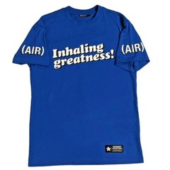 Tee to Match Air Jordan 1 Retro “Royal Toe” Sport Blue Inhaling Greatness! (AIR)