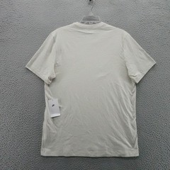 Nike Sportswear Club Tee Mens Medium Light Bone White Cotton T-Shirt AR4997-073