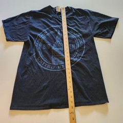 London Big Ben T-Shirt United Kingdom England UK Landmark Big Ben Blue Medium