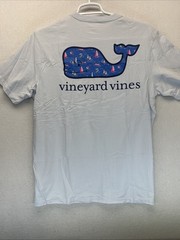 Vineyard Vines Mens Large Hamptons Scenic Ancient Water Pocket Short Sleeve NWT