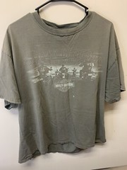 Harley Davidson 2013 Stonewashed Fairbanks Alaska Distressed TShirt Mens Size XL