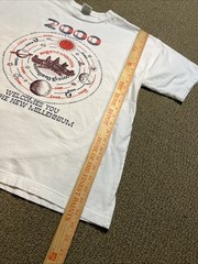 Rare VTG Cambodia Welcome You To The New Millennium Travel Tee Shirt 2000 M