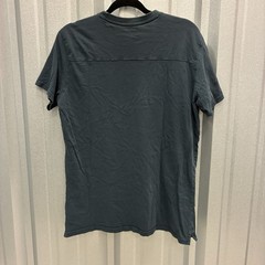 Kuhl Wildfibre Organic Cotton Graphic T-Shirt Mens M Logo Mountain Blue