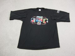 Vintage Birds Shirt Mens Extra Large XL Black Ramsey Canyon Nature Conservatory