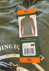 Orvis Classic Fit Collection Men’s Graphic Tee Shirt Duck Green Size XXL NWT
