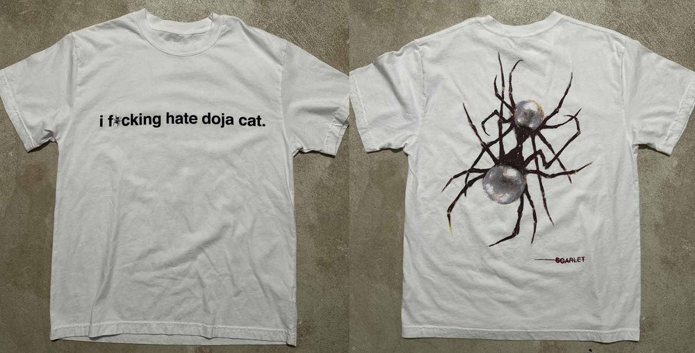 2 Sides i F hate Doja Cat Shirt Classic White Unisex All Size S-5XL IM0909