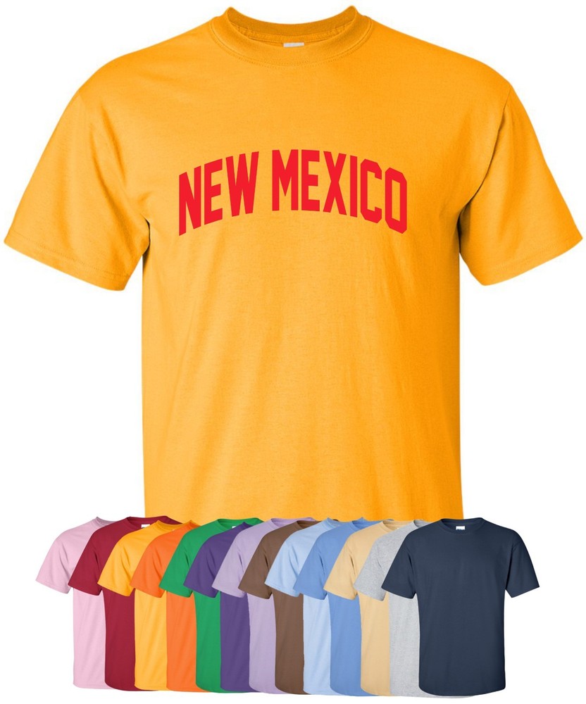 “New Mexico” T-Shirt in S-4XL, 30+ Colors! land of enchantment flag breaking bad