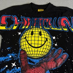 Chinatown Market Smiley Jumbo T Shirt Mens M Black Streetwear Graphic Print Y2K