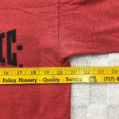 Vintage Op Ocean Pacific Shirt Mens M Coral Orange Skate Surf Single Stitch 90s