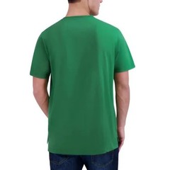 NWT John Deere Mens Green Short Sleeve Embroidered Logo Graphic T-Shirt XL