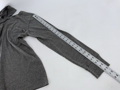 The Normal Brand Pocket T-Shirt Long Sleeve M Gray Cotton Poly Rayon YGU U4-103