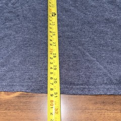 Fruit of the Loom Platinum T Shirt Men’s 3XL Blue Heather Pocket Tee