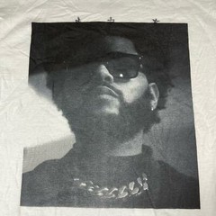 SAMPLE The Weeknd Photo Tee T Shirt Black White Men’s Sz L New
