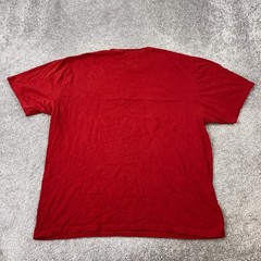 Adidas The Go-To Tee Nebraska Cornhuskers Football Men’s 2X Red Cotton Knit