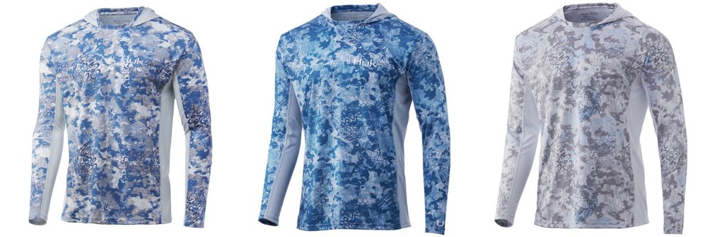 HUK Icon X Tide Change Long Sleeve Hoodie H1200390- CHOOSE YOUR COLOR AND SIZE!