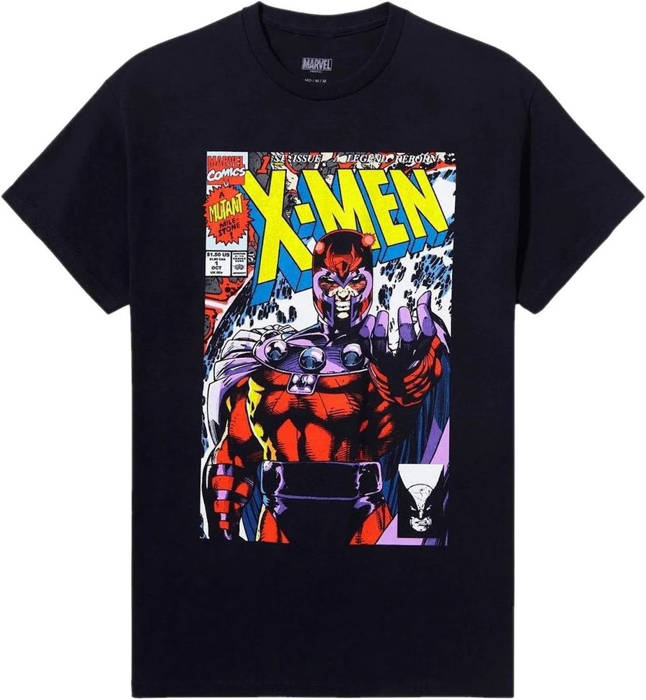 Marvel X-Men Magneto Jim Lee Issue I Crushing Force T-Shirt New