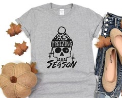 Freezing Season Shirt, Christmas Gift Tee, New Year Tshirt, Winter Shirt