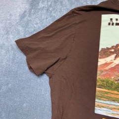 Old Navy T-Shirt Mens Large Brown Cotton Soft Washed Classic Outdoor Casual Tee