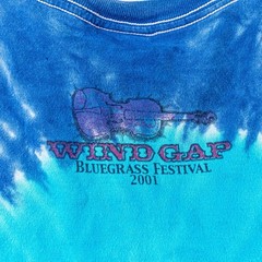 Vintage Bluegrass Festival Shirt Medium Tie Dye Lets Fiddle A Little 2001 Y2K