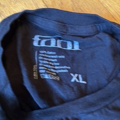 TOOL Band Rock Music T Shirt XL LA California Black Merch Tour Rock