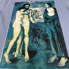 Find Sleep Picasso La Vie Art T Shirt Sz M Hand Screened Double Sided Ltd RARE!