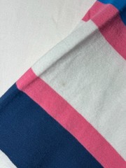 Tommy Hilfiger Multi-Color Horizontal Striped Crewneck T-Shirt
