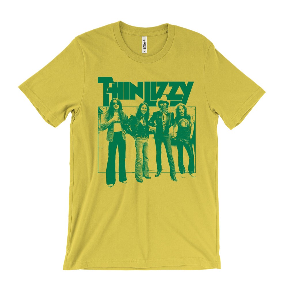 Thin Lizzy T-Shirt – Jailbreak – 70s rock – green design