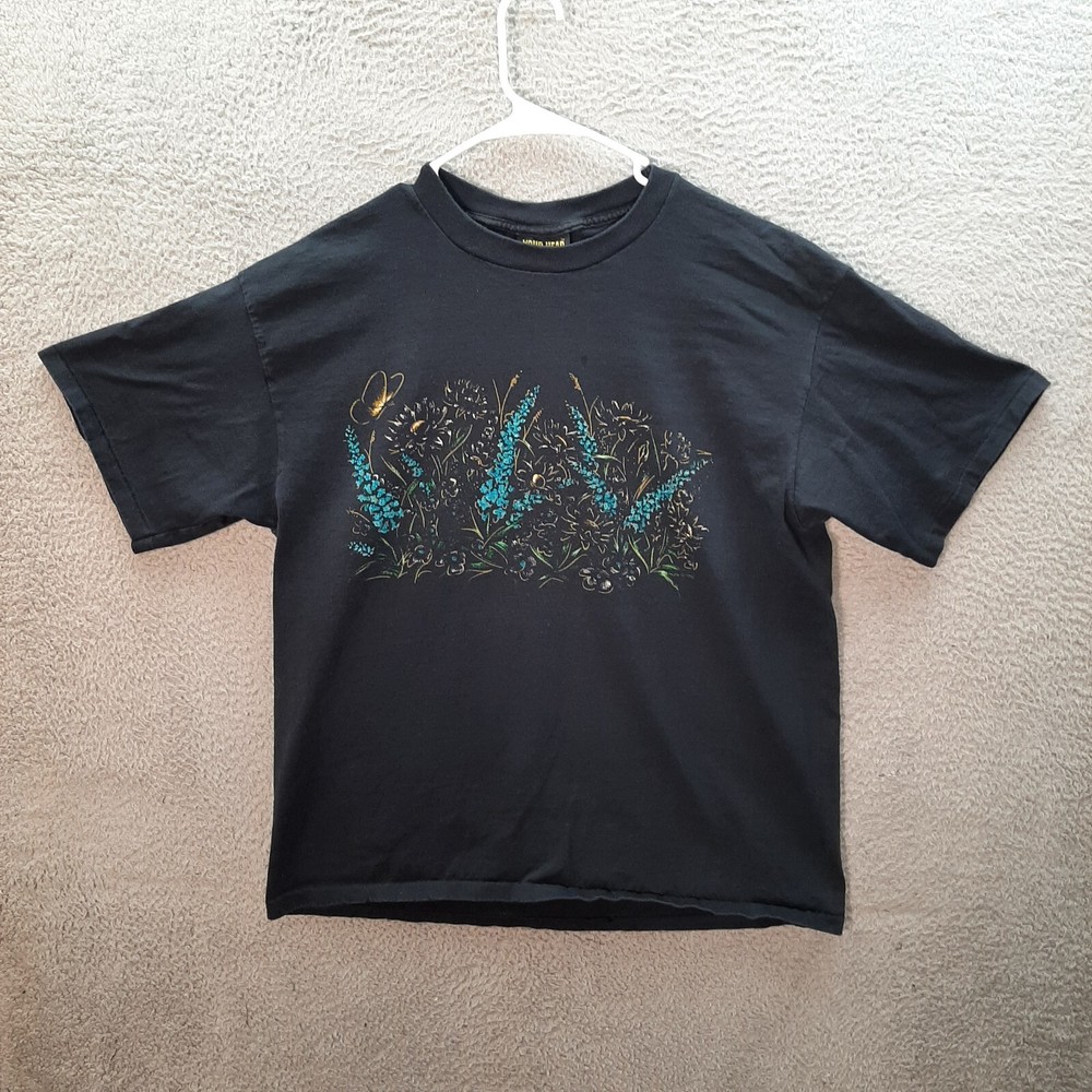 Vintage Your Head Goes Here Shirt Adult Extra Large Black Wildlife Nature 1990s