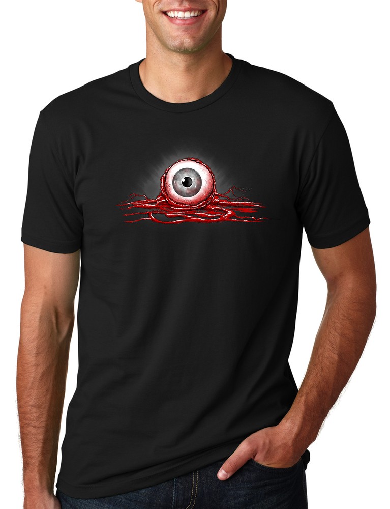 Halloween BLOODY EYE creepy horror zombie work office costume party eyeball