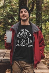 BROOKLYN VERTICAL Now You See Me Now You Don’t | Bigfoot Funny Sarcastic Adult H