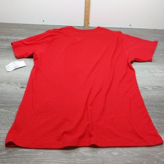 NWT Holiday Time Men’s Red Santa Suit Looking Short Sleeve T-Shirt Size Large