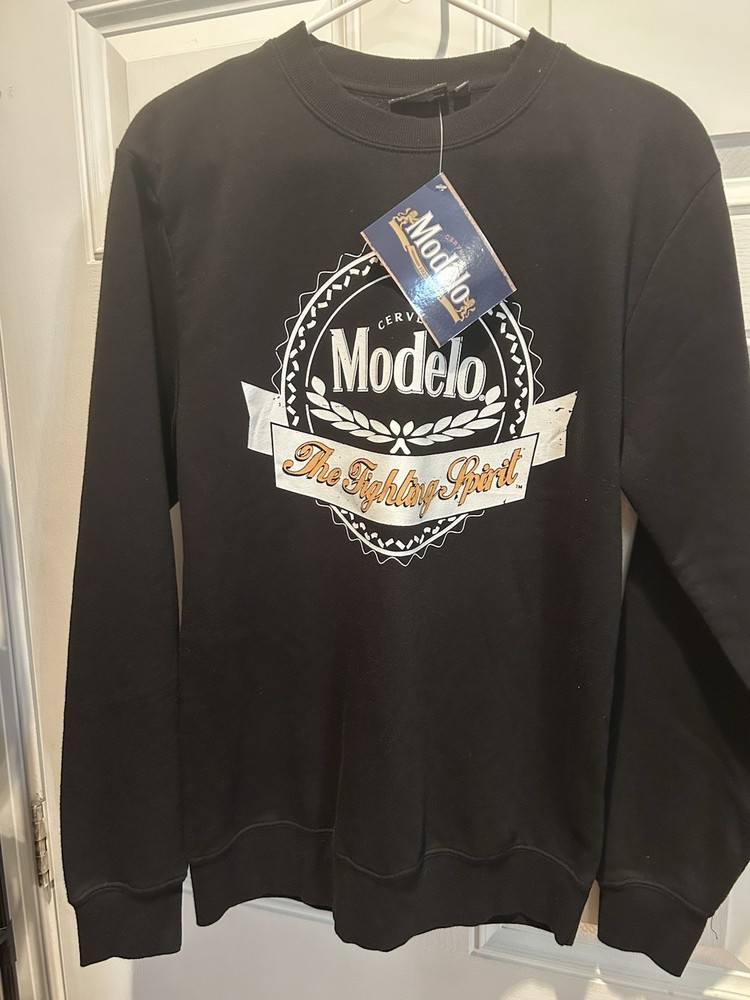 Officially Licensed Modelo Classic Casual Sweatshirt Men’s Small
