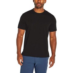 Banana Republic Men’s Luxe Touch Tee, Black, Size 3XL