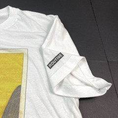 Routine Baseball Clint Eastwood Beastwood Trading Card Graphic White T-Shirt M