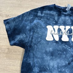 NYPD Shirt Back The Blue Tie Dye Men’s Blue XL Tee
