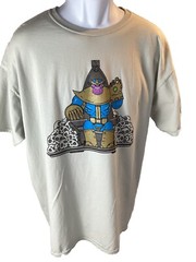 MARVEL Avengers THANOS Lootwear Loot Crate Graphic Tee T-Shirt Men’s Size XL