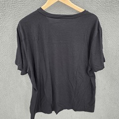 Quince Shirt Mens 2XL Black Merino Wool V Neck Base Layer