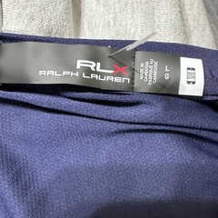 RLX Ralph Lauren Men’s Navy Perforated Mesh Crew-Neck Long Sleeve T-Shirt L