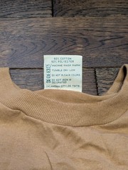 Fashion Gear Blank T-Shirt Men’s XL Brown Short Sleeve Made in USA Single Stitch