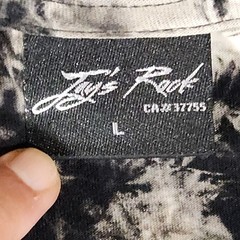 Jay’s Rock Wolf Motorcycle Biker Shirt L Studded Glow In The Dark Double Sided