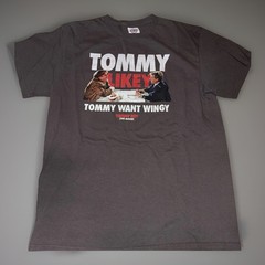 Tommy Boy The Movie Shirt Tommy Likey Tommy Want Wingy SNL Size M Farley