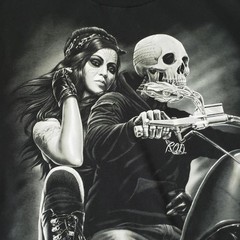 ROD T-shirt, Black Short Sleeves Cottton Screen Printed Cool Design