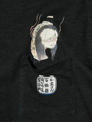UNIQLO Ukiyo-E Dark Fantasy Museum of Fine Arts Boston Men’s Graphic Tee Black M