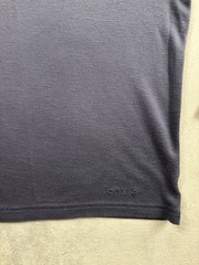 Orvis Crewneck Pullover Shirt Mens Medium Navy Long Sleeve Casual